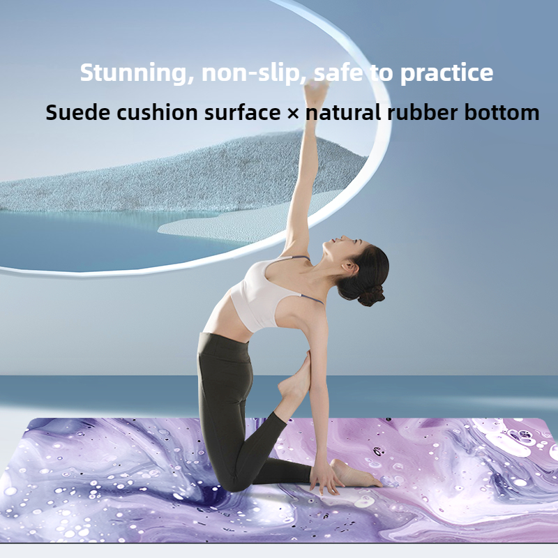 Pilates Yoga En Casa - เสื่อโยคะพกพา กันลื่น ผ้าขนหนูน้ำหนักเบา พับได้ ซักได้ ทำความสะอาดง่าย