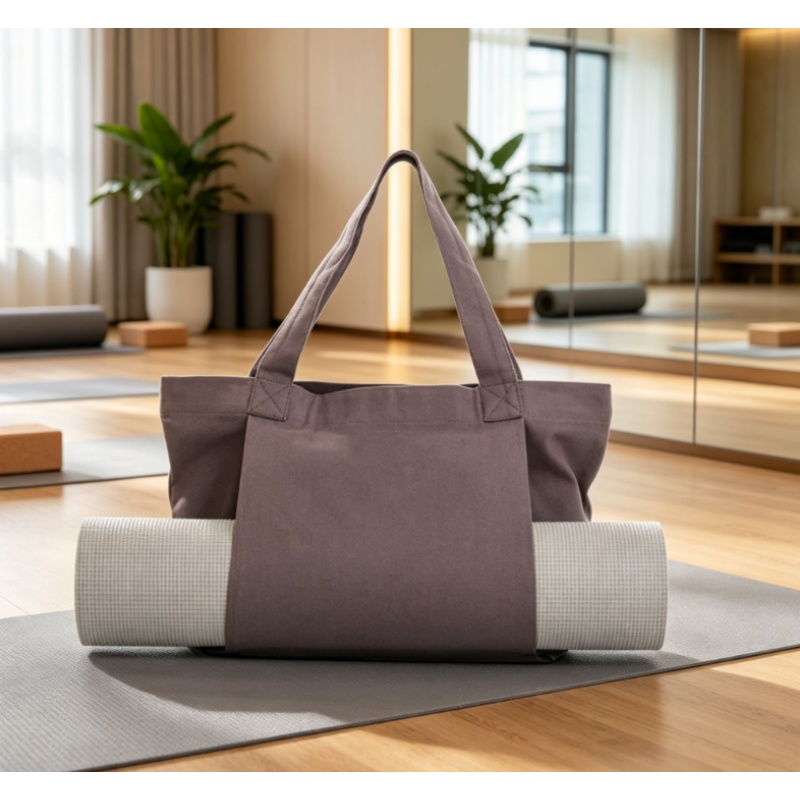 Pilates Yoga Bag - 1 ชิ้น กระเป๋าโยคะ กระเป๋าใส่เสื่อโยคะ ความจุขนาดใหญ่ กระเป๋าผ้าใบพกพาสำหรับฟิตเนส