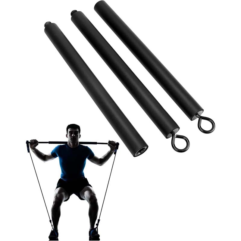 Pilates Yoga Barı - ไม้พิลาทิส โยคะ 2/3 ท่อน อุปกรณ์ออกกำลังกายอเนกประสงค์แบบพกพา ถอดประกอบได้
