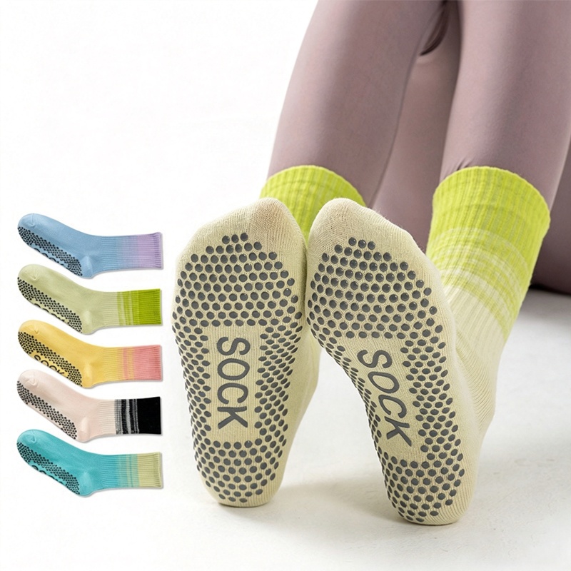 ดรีมไลค์ลิน 1 คู่ถุงเท้าโยคะสำ - Pilates Yoga Grip Socks บทวิจารณ์และราคา