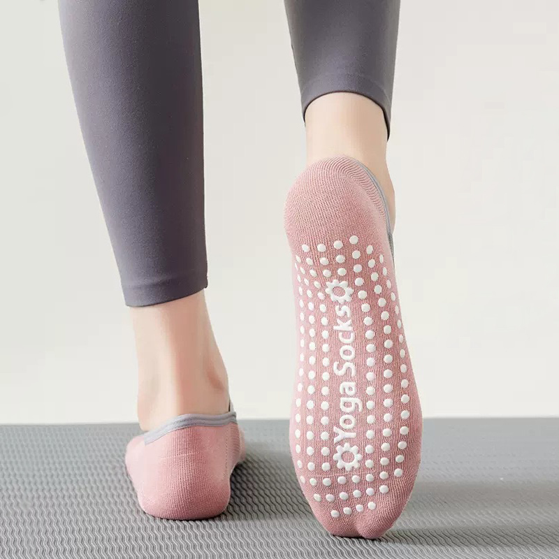 Breathable ผ้าเช็ดตัวด้านล่างถ - Pilates Yoga Grip Socks บทวิจารณ์และราคา