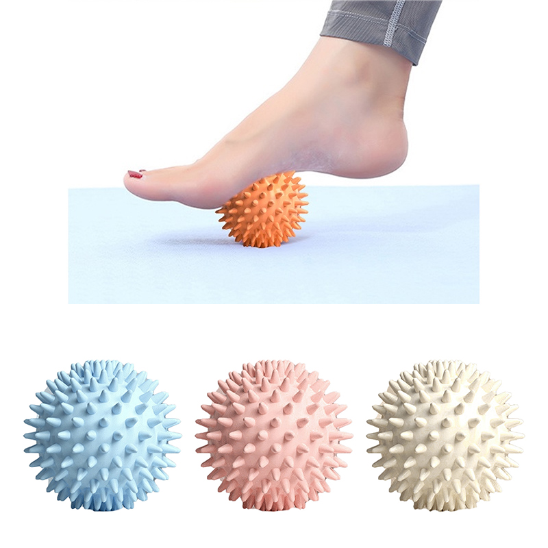 เม่นนวดบอลโยคะFasciaบอลกีฬาฟิต - Pilates Yoga Bar บทวิจารณ์และราคา