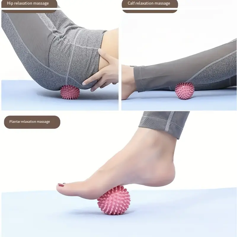 เม่นนวดบอลโยคะFasciaบอลกีฬาฟิต - Pilates Yoga Bar บทวิจารณ์และราคา