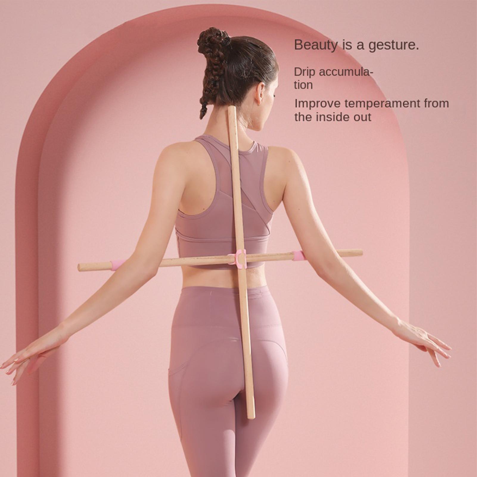ไม้โยคะ 2 ชิ้น ไม้ยืดกล้ามเนื้ - Pilates Yoga Barı บทวิจารณ์และราคา