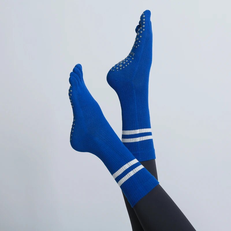 ถุงเท้าโยคะระบายอากาศได้สำหรับ - Pilates Yoga Grip Socks บทวิจารณ์และราคา