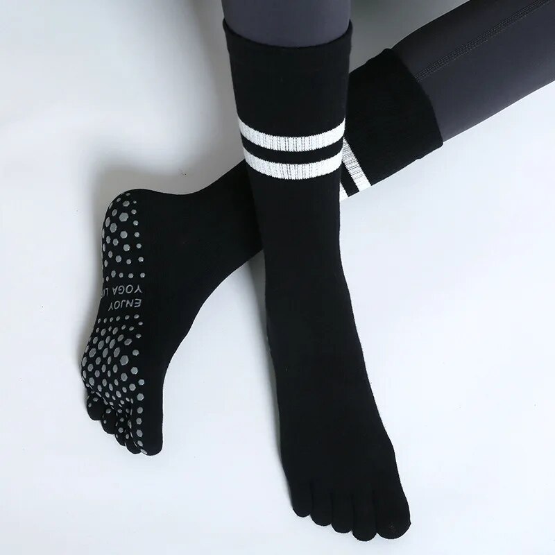 ถุงเท้าโยคะระบายอากาศได้สำหรับ - Pilates Yoga Grip Socks บทวิจารณ์และราคา