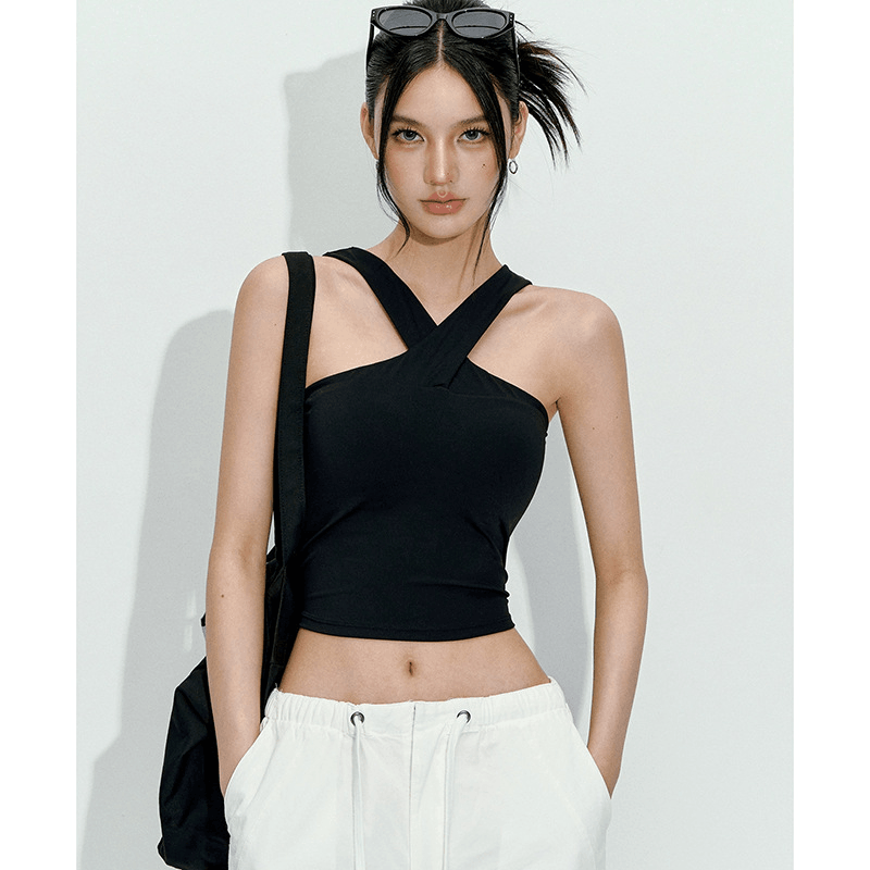 เสื้อกีฬาแบบผูกคอสำหรับผู้หญิง - Pilates Yoga Or บทวิจารณ์และราคา