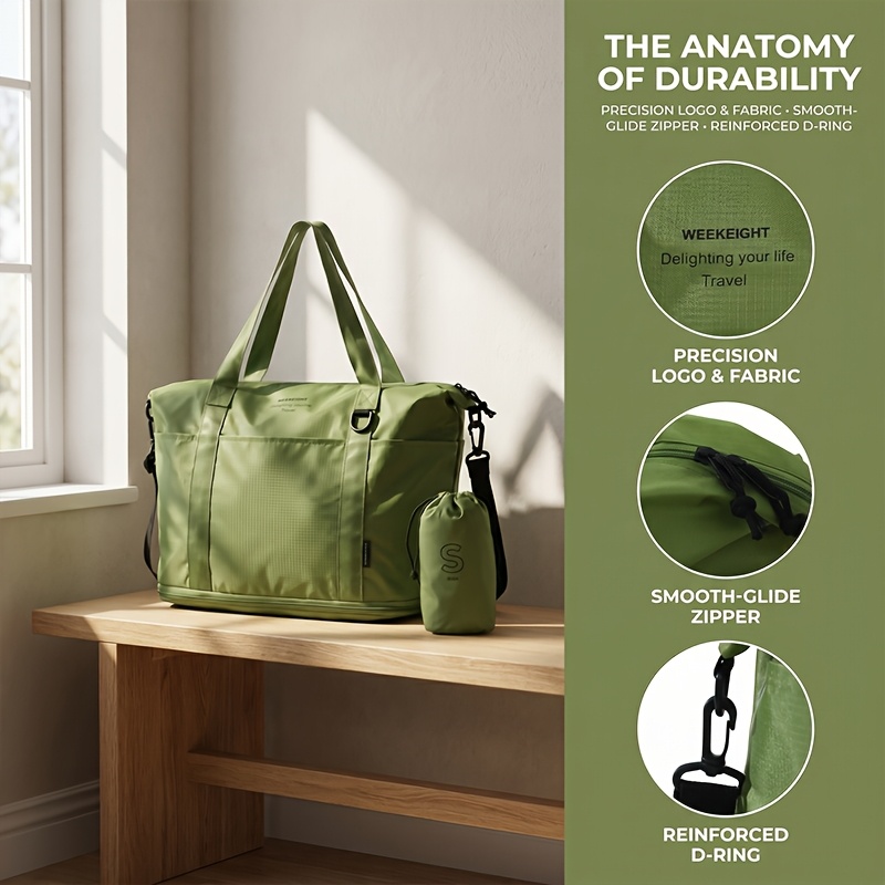 กระเป๋าเดินทางแบบพับได้ 2in1 ส - Pilates Yoga Bag บทวิจารณ์และราคา